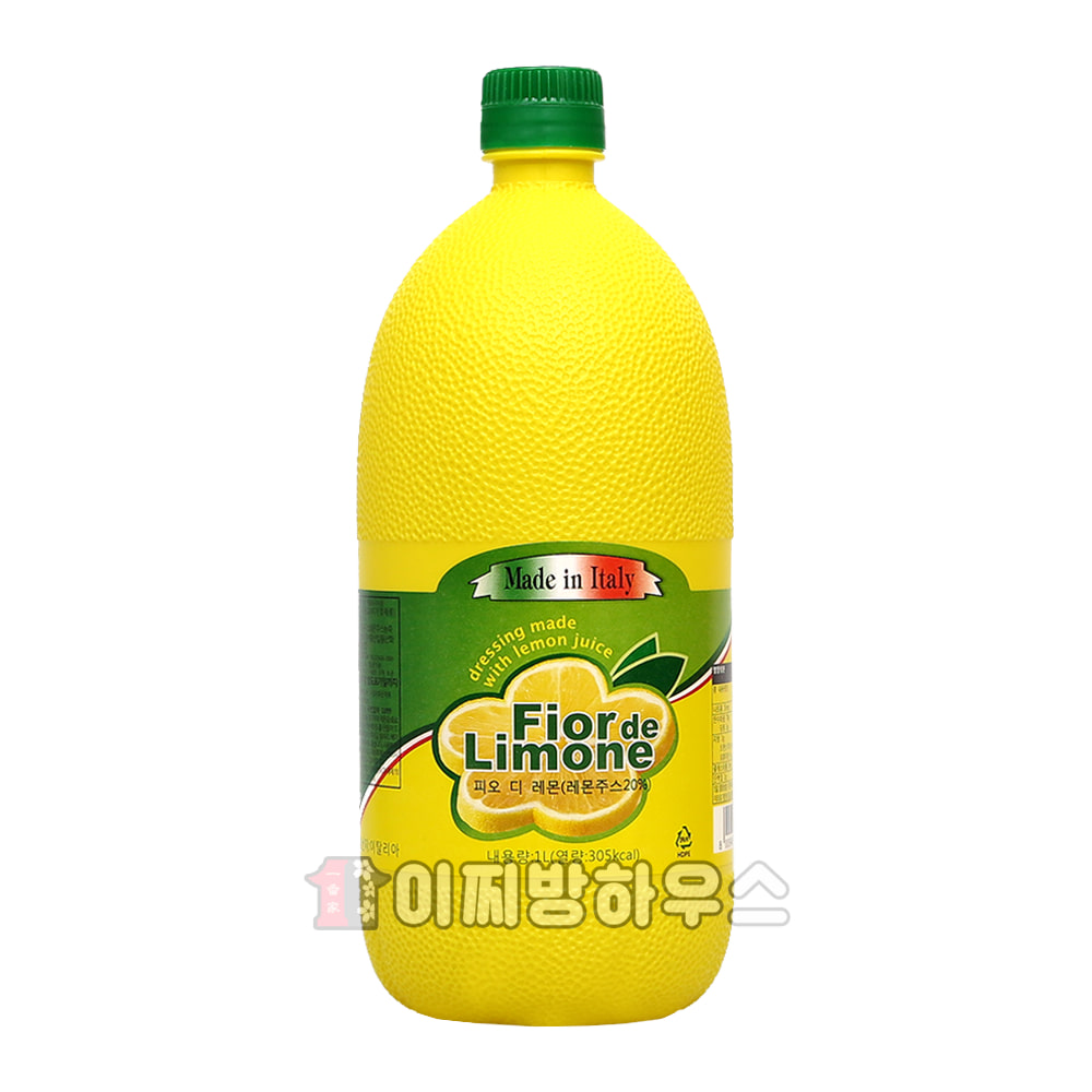 피오디 레몬주스 1L x 6병 레몬즙 레몬원액 에이드만들기 레몬농축액 레몬쥬스 레몬물
