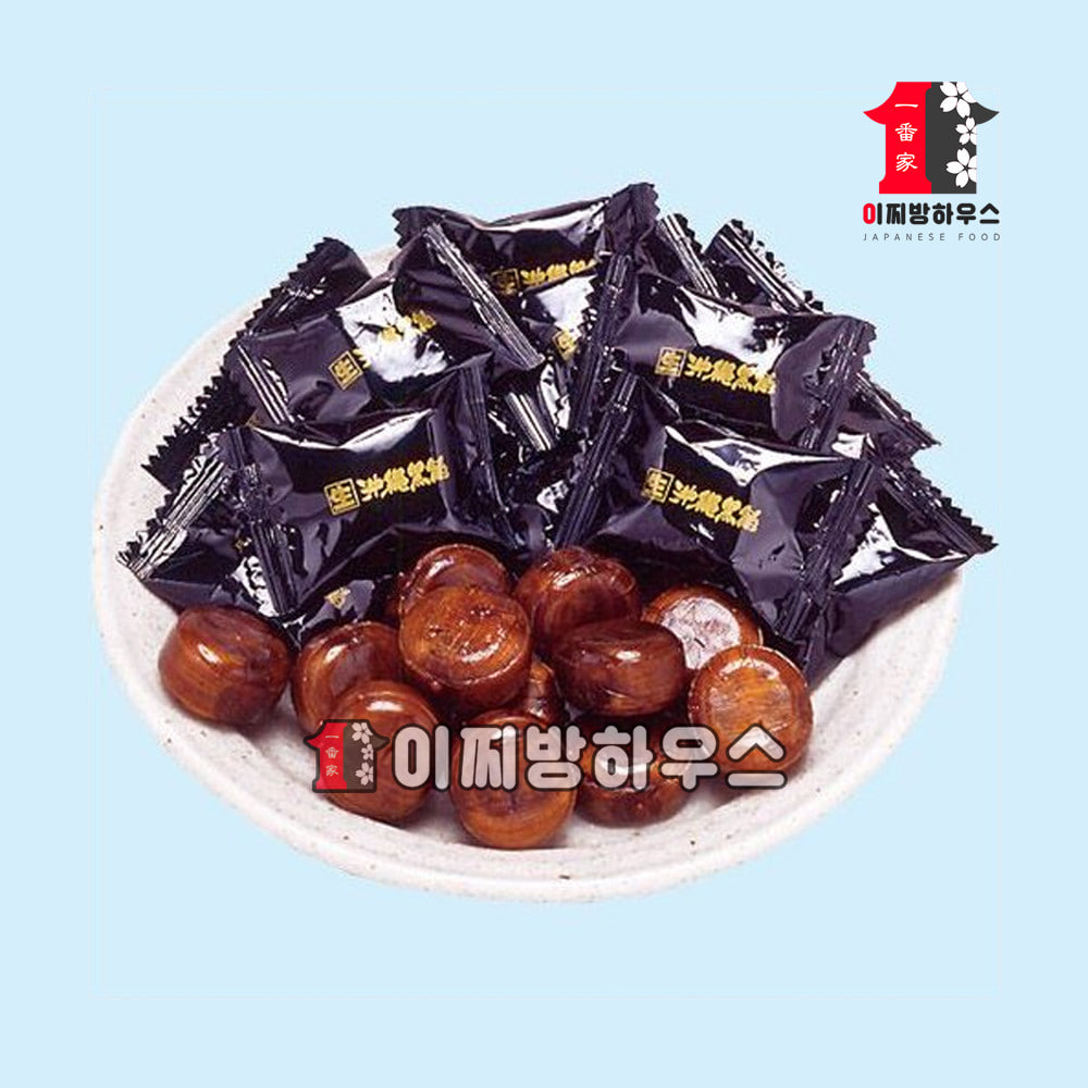 마츠야 생흑사탕 검은콩사탕 2+2 옛날사탕 일본 흑사탕 콩사탕 구로아메 탕비실간식