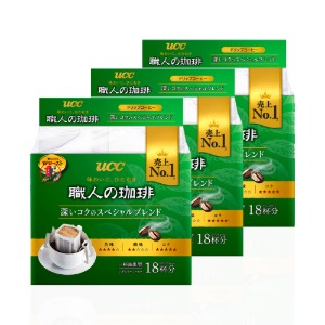 UCC 드립커피 스페셜블렌드 18p x 3개 유씨씨 드립백 장인의 커피